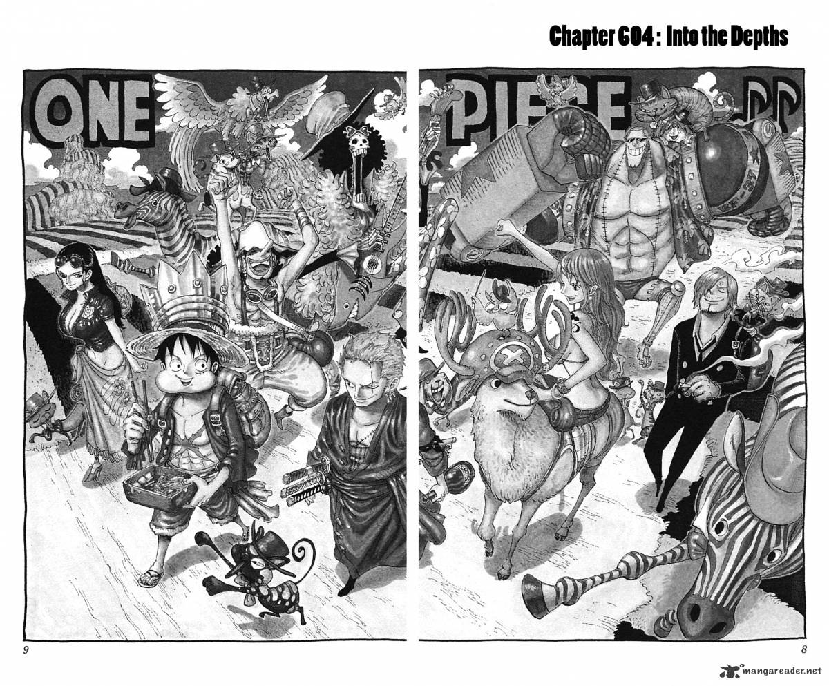 One Piece, Chapter 604 - In To The Depths image 29
