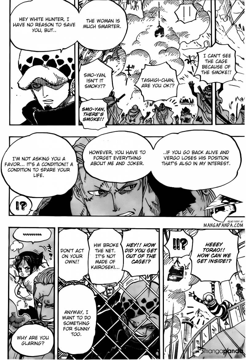One Piece, Chapter 677 - Counter Hazard!! image 11
