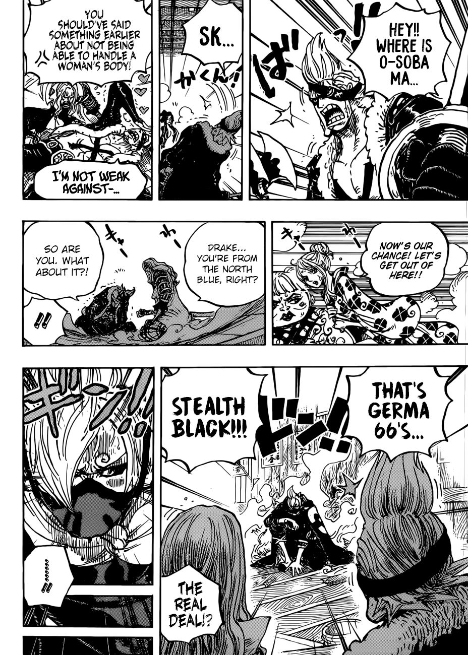 One Piece, Chapter 936 - The Great Sumo Inferno Tournament image 15