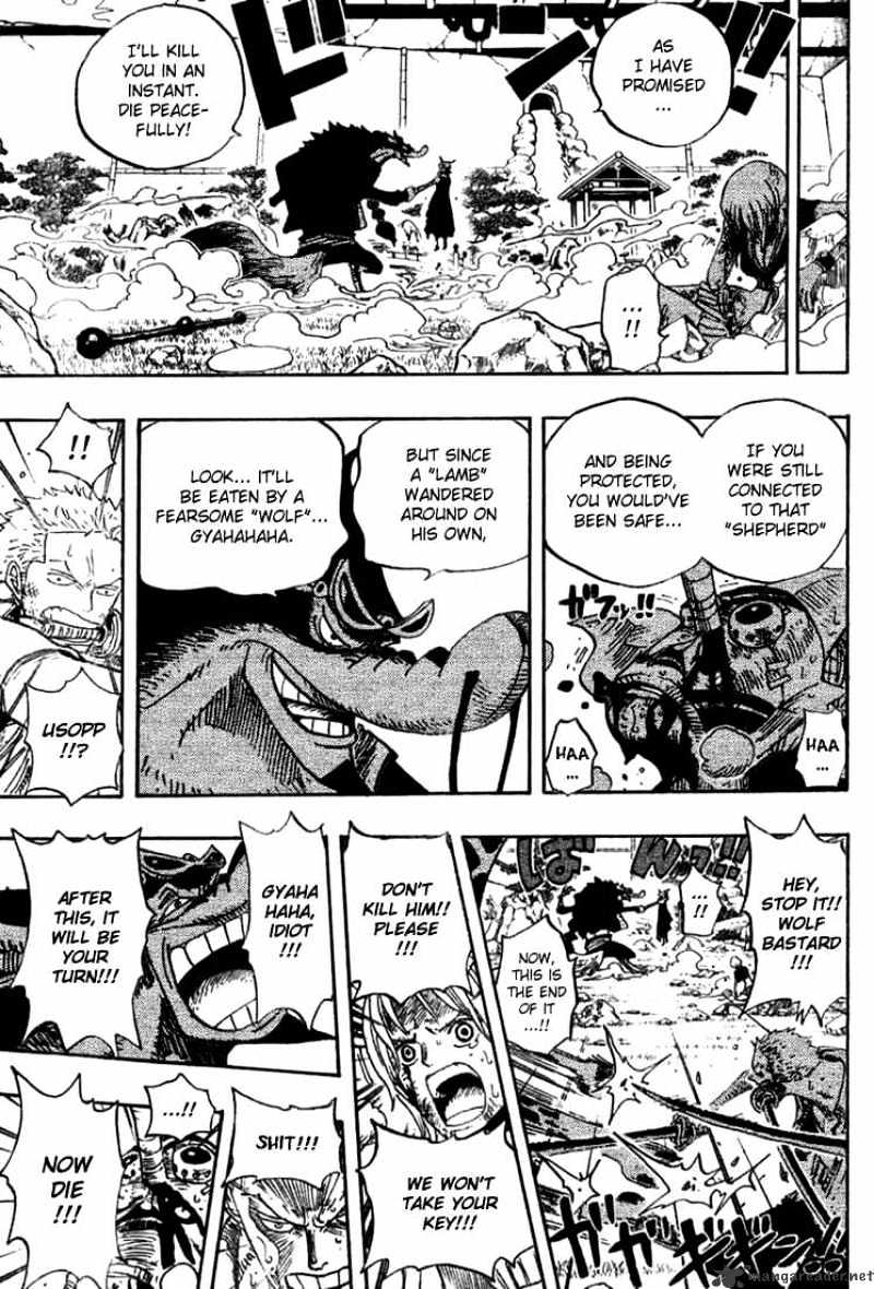 One Piece, Chapter 413 - The Hunter image 17