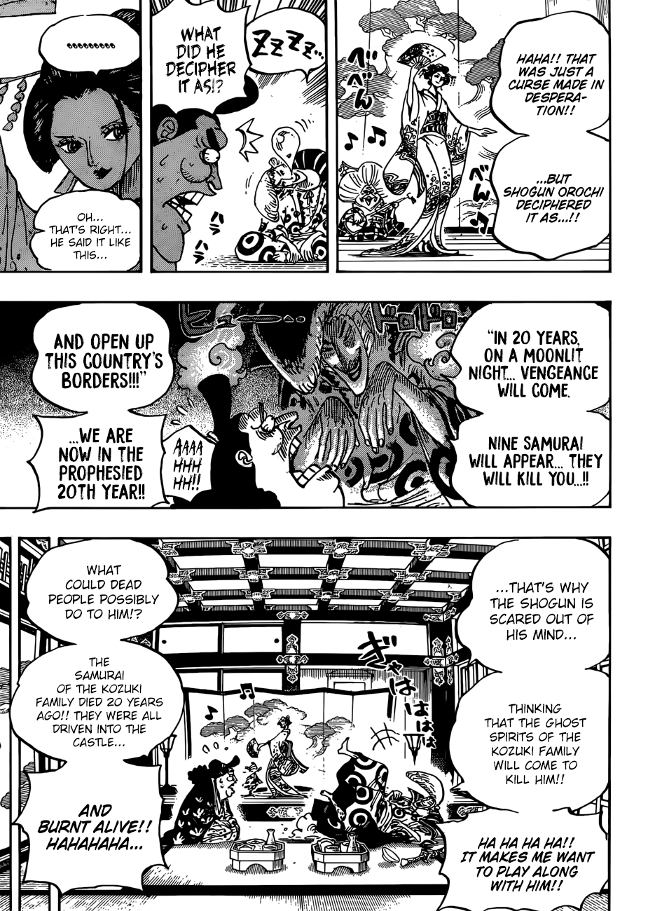 One Piece, Chapter 919 - The ruins of Oden Castle image 09