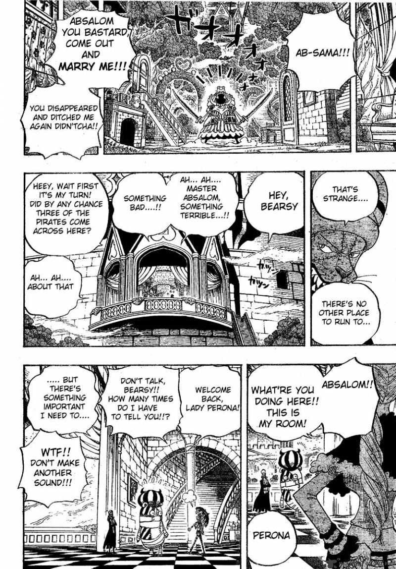 One Piece, Chapter 454 - Humming image 08