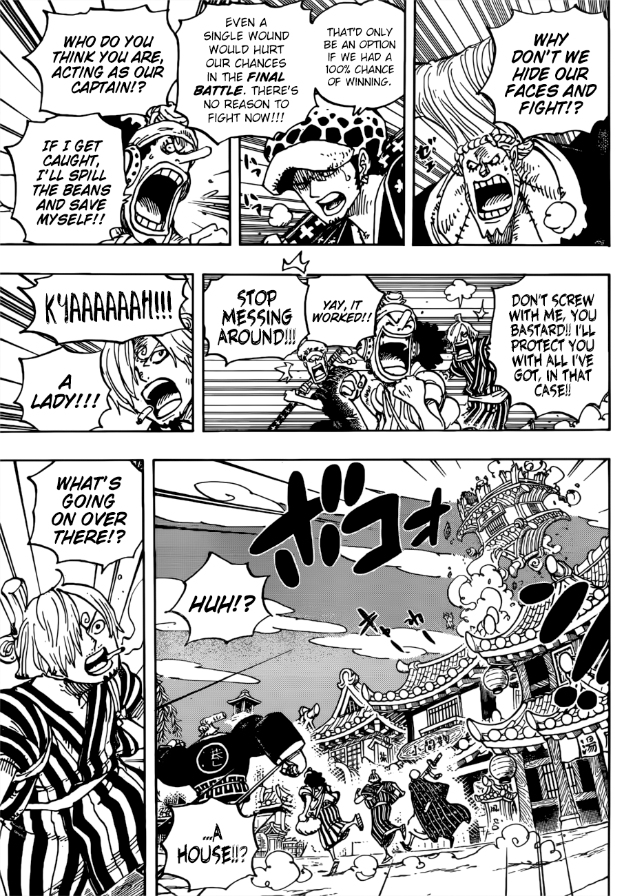 One Piece, Chapter 930 - Ebisu Town image 12