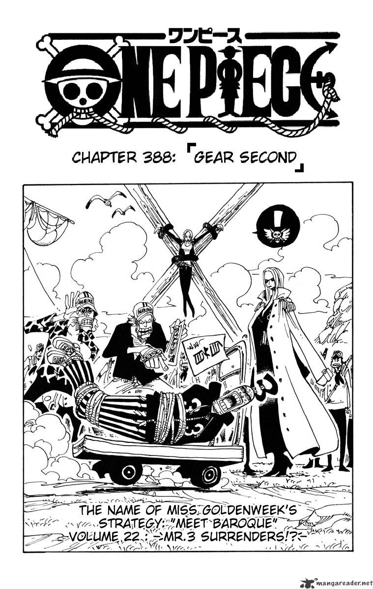 One Piece, Chapter 388 - Gear Second image 01