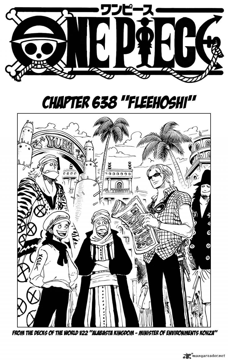 One Piece, Chapter 638 - Fleehoshi image 01