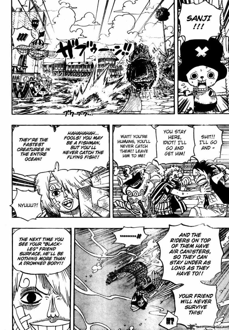 One Piece, Chapter 495 - The Gaon Canon image 06