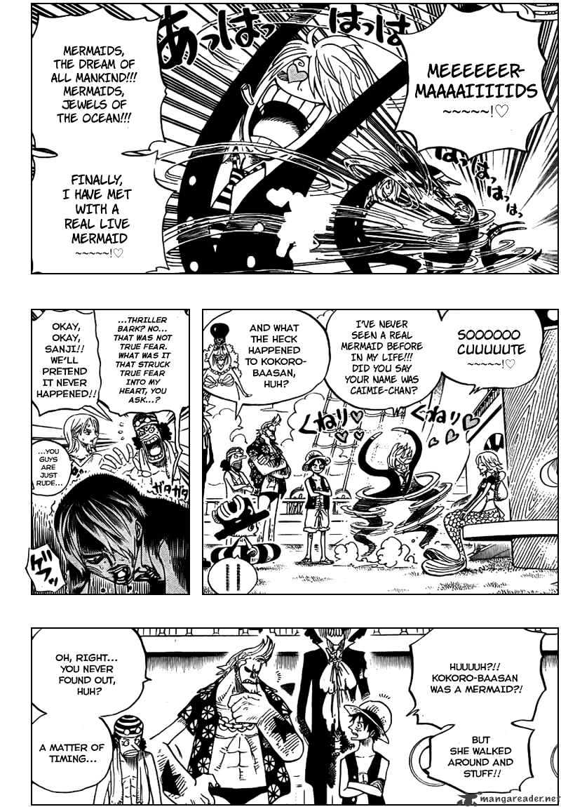 One Piece, Chapter 491 - Flying Fish Riders image 02