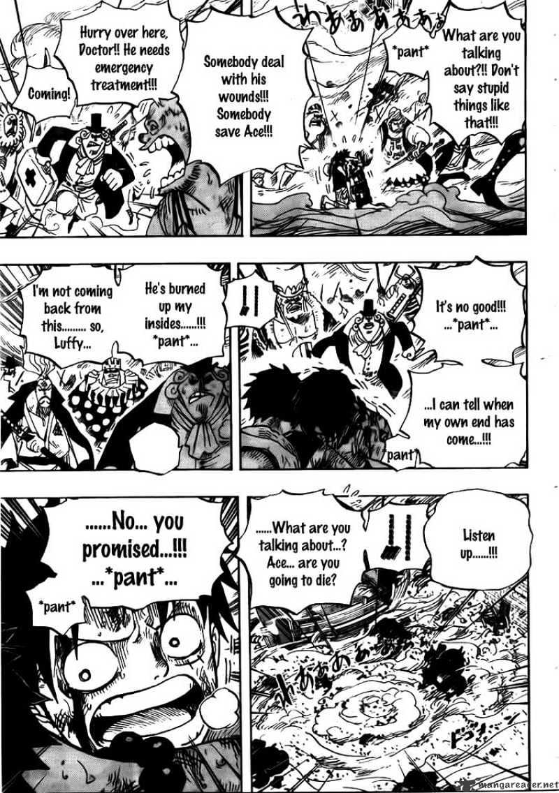 One Piece, Chapter 574 - The Death Of Portgas D Ace image 09