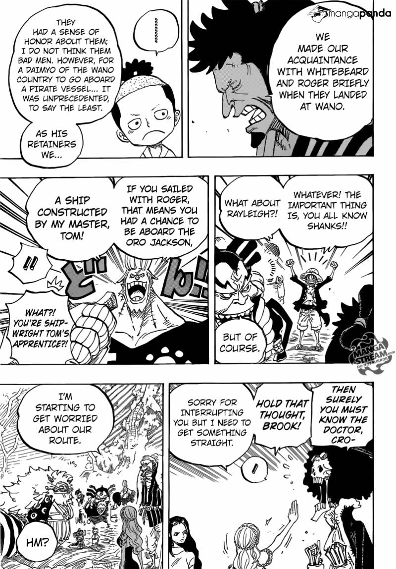 One Piece, Chapter 820 - Dog and Cat Have a History image 07