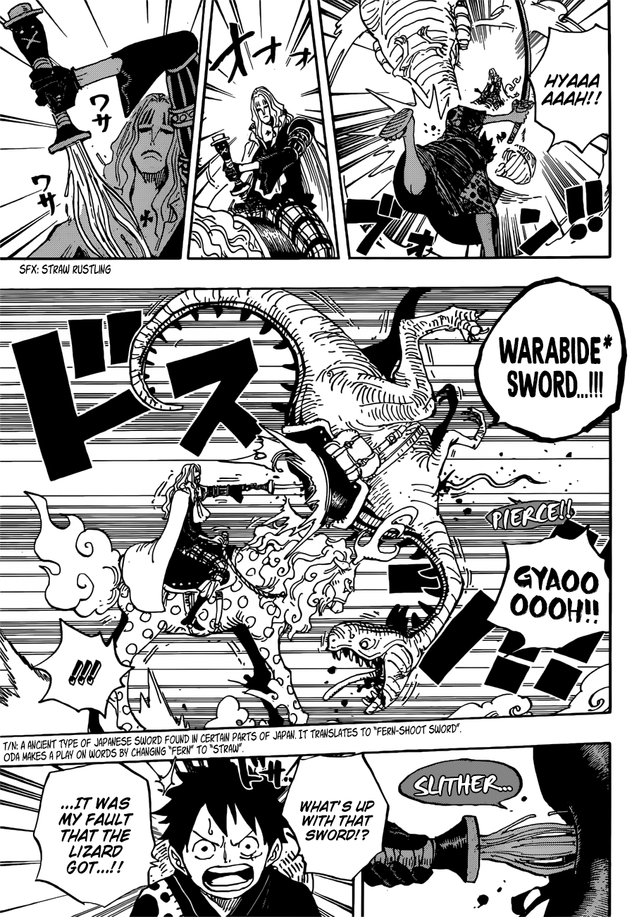 One Piece, Chapter 913 - Tsuru Repays the Favour image 06