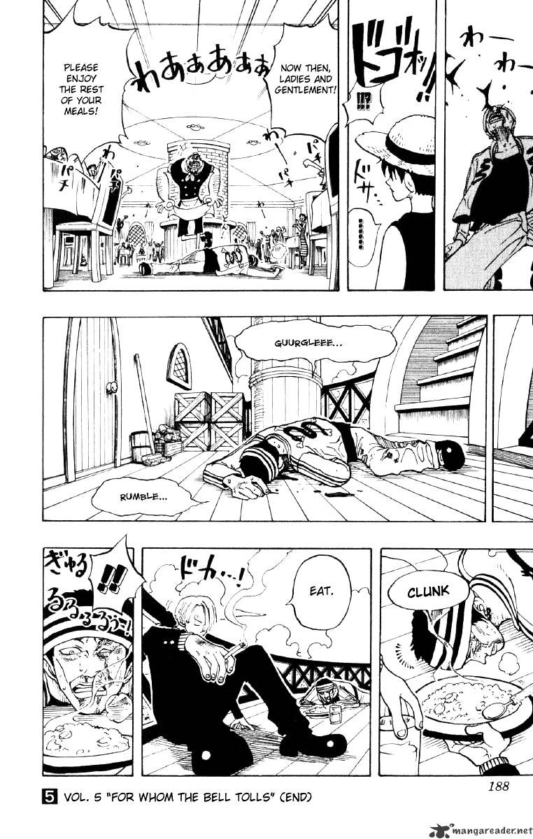 One Piece, Chapter 44 - The Three Chefs image 20
