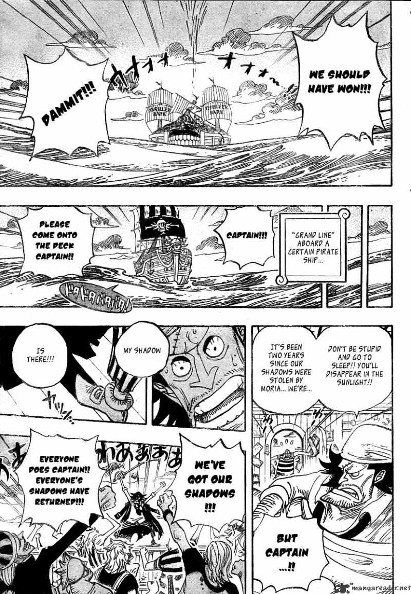 One Piece, Chapter 483 - The End of the Dream image 05