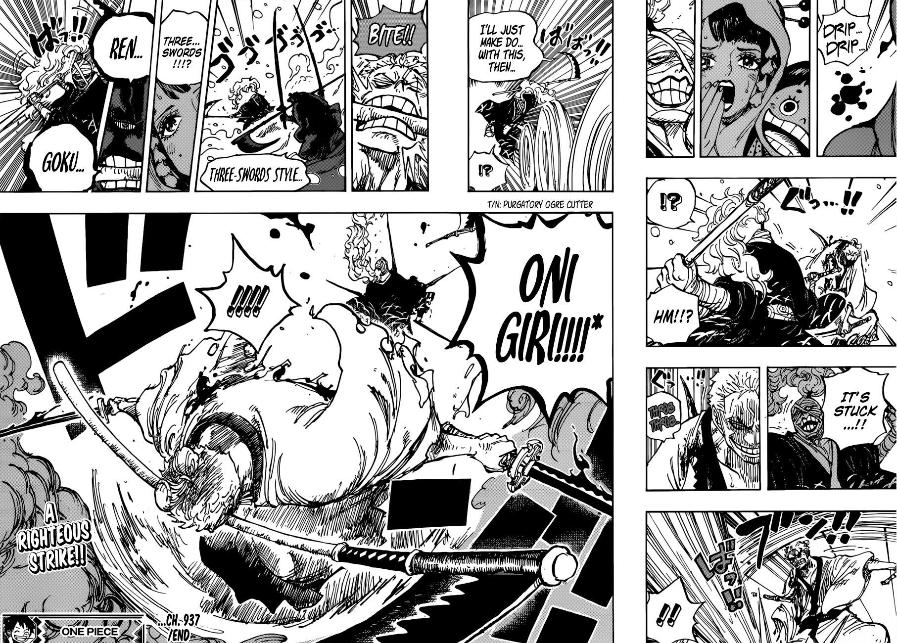 One Piece, Chapter 937 - Gyukimaru on Oihagi Bridge image 17