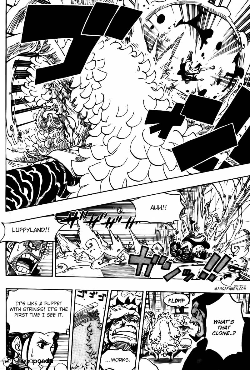 One Piece, Chapter 745 - Birdcage image 09