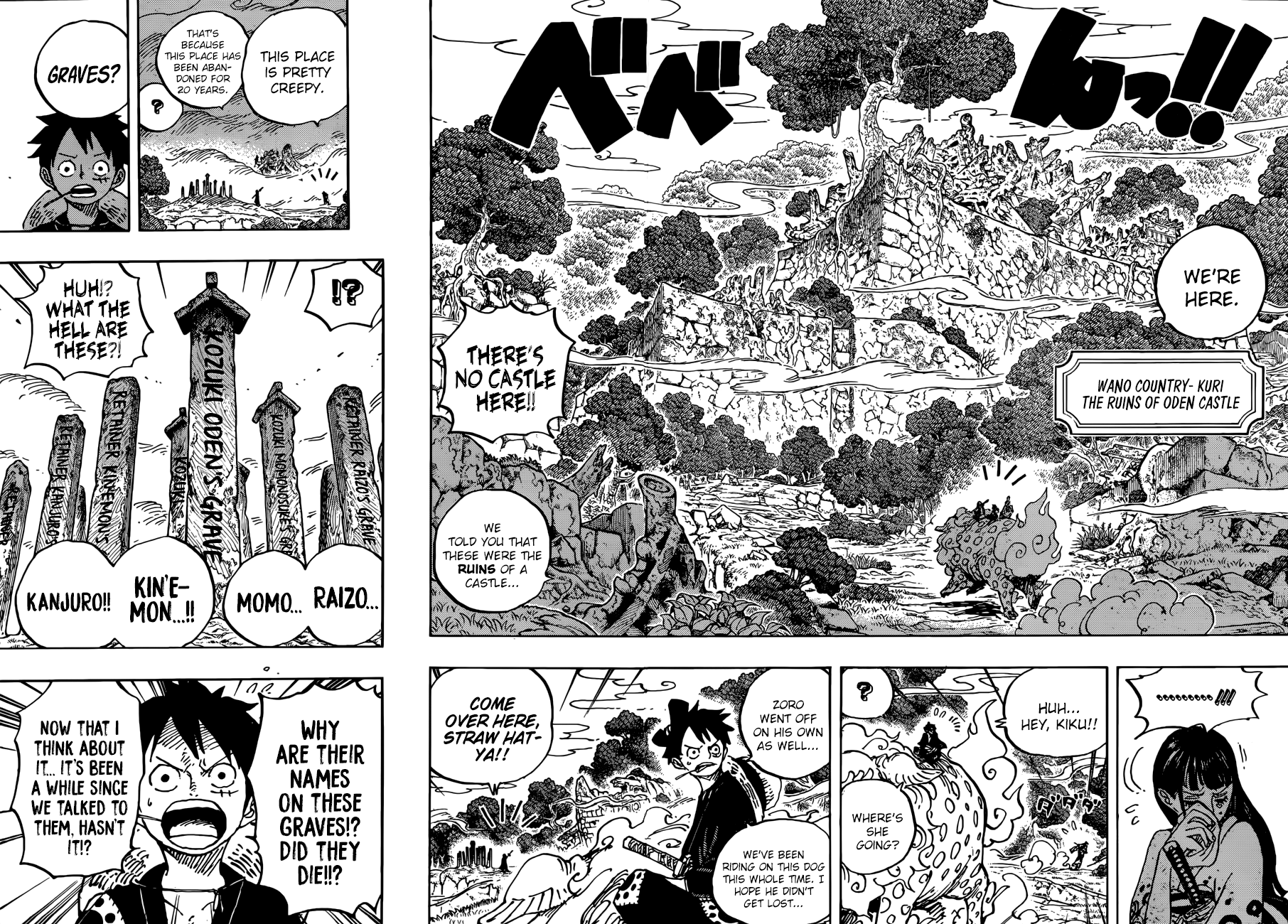 One Piece, Chapter 919 - The ruins of Oden Castle image 10
