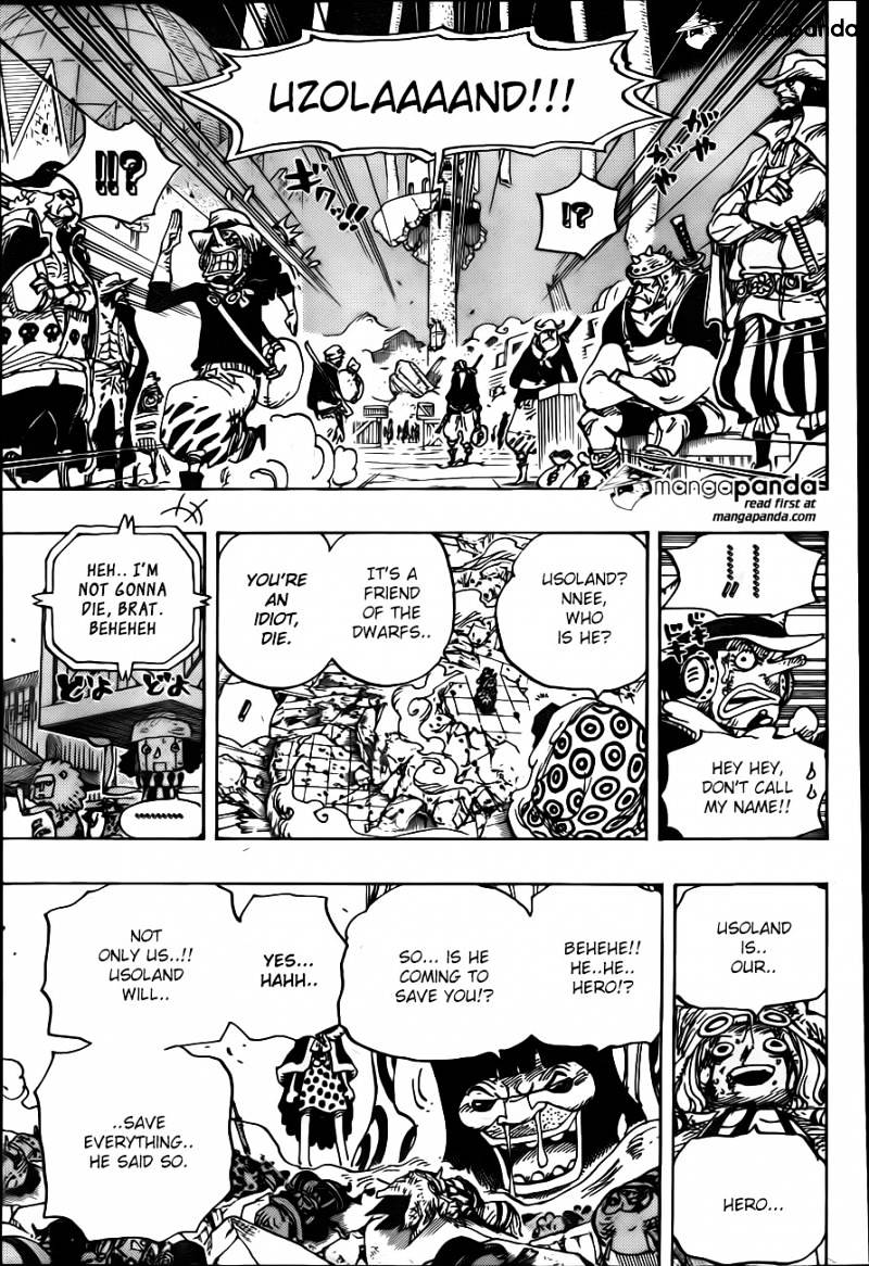 One Piece, Chapter 741 - Usoland the liar image 04