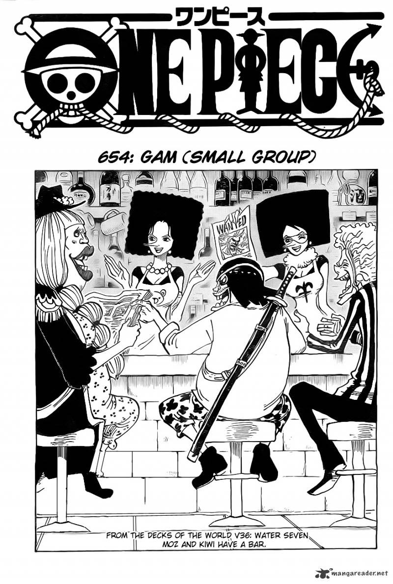 One Piece, Chapter 654 - GAM (Small Group) image 01