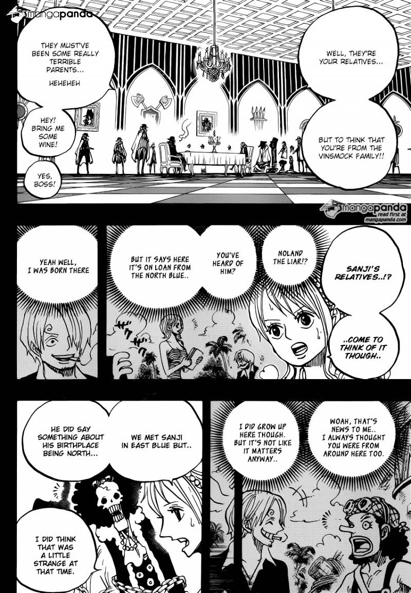 One Piece, Chapter 813 - An Invitation to the Tea Party image 04