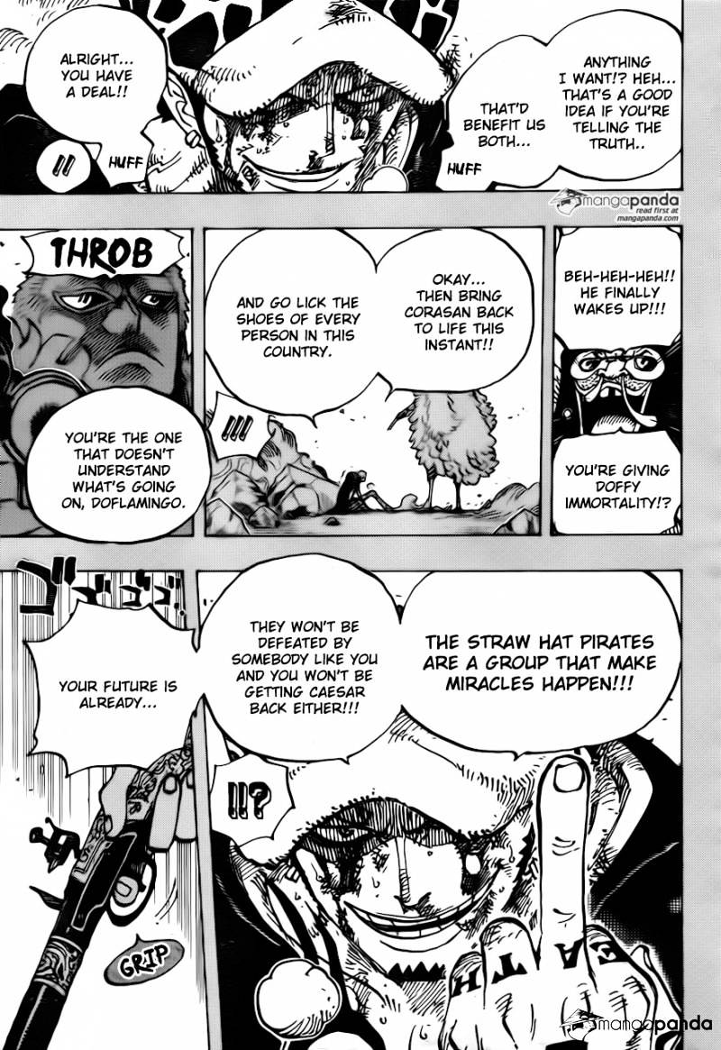 One Piece, Chapter 780 - The Heart