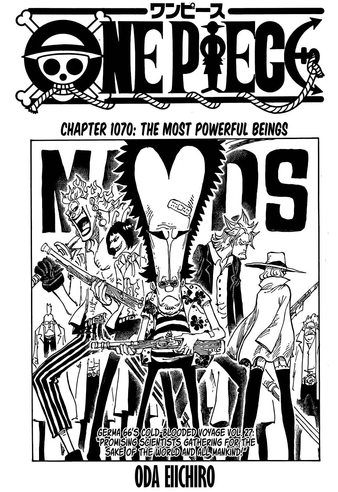 One Piece, Chapter 1070 image 03