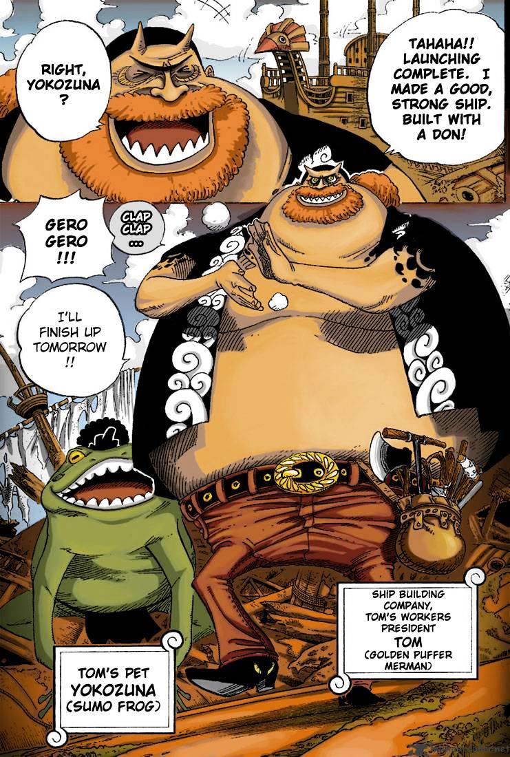 One Piece, Chapter 353 - The Legendary Shipwright image 13