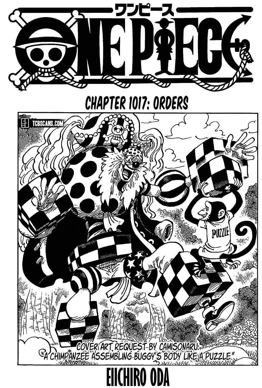 One Piece, Chapter 1017 image 01