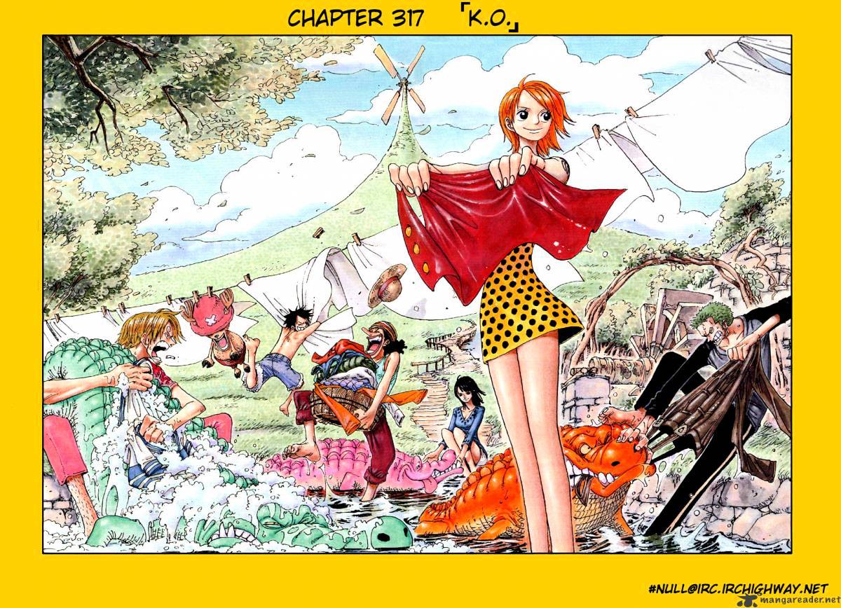 One Piece, Chapter 317 - K.O image 01