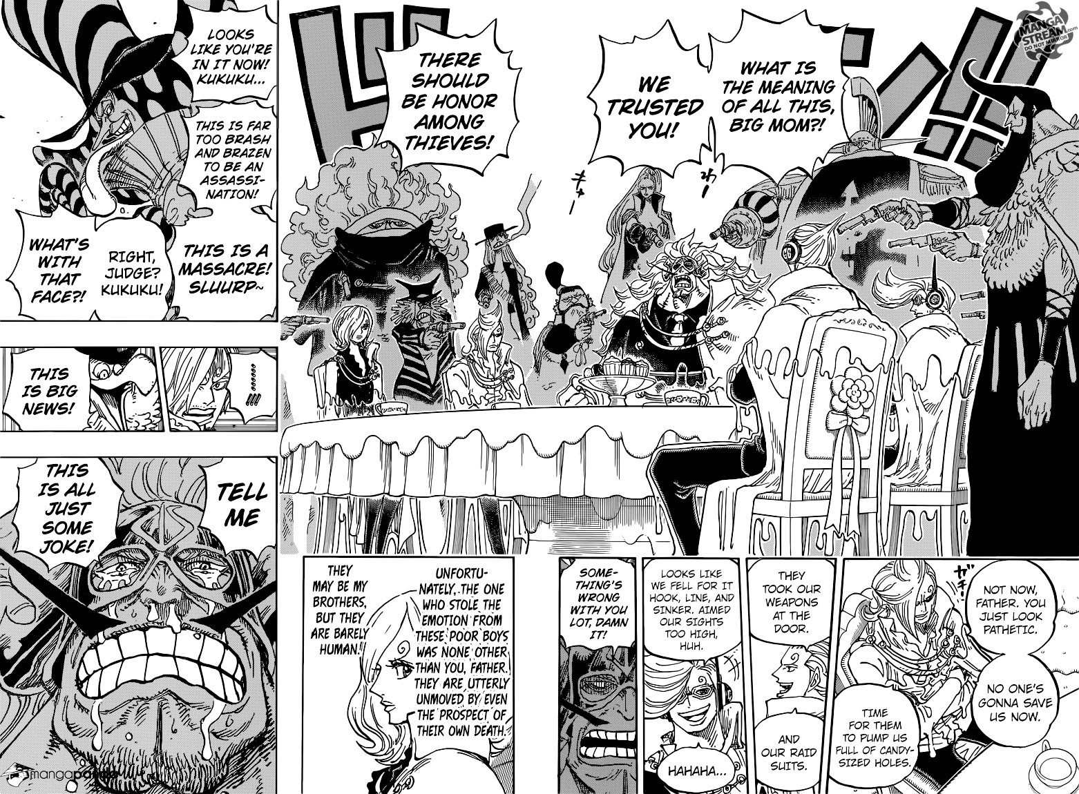 One Piece, Chapter 864 - The Vinsmoke Family Slaughter Plot image 12