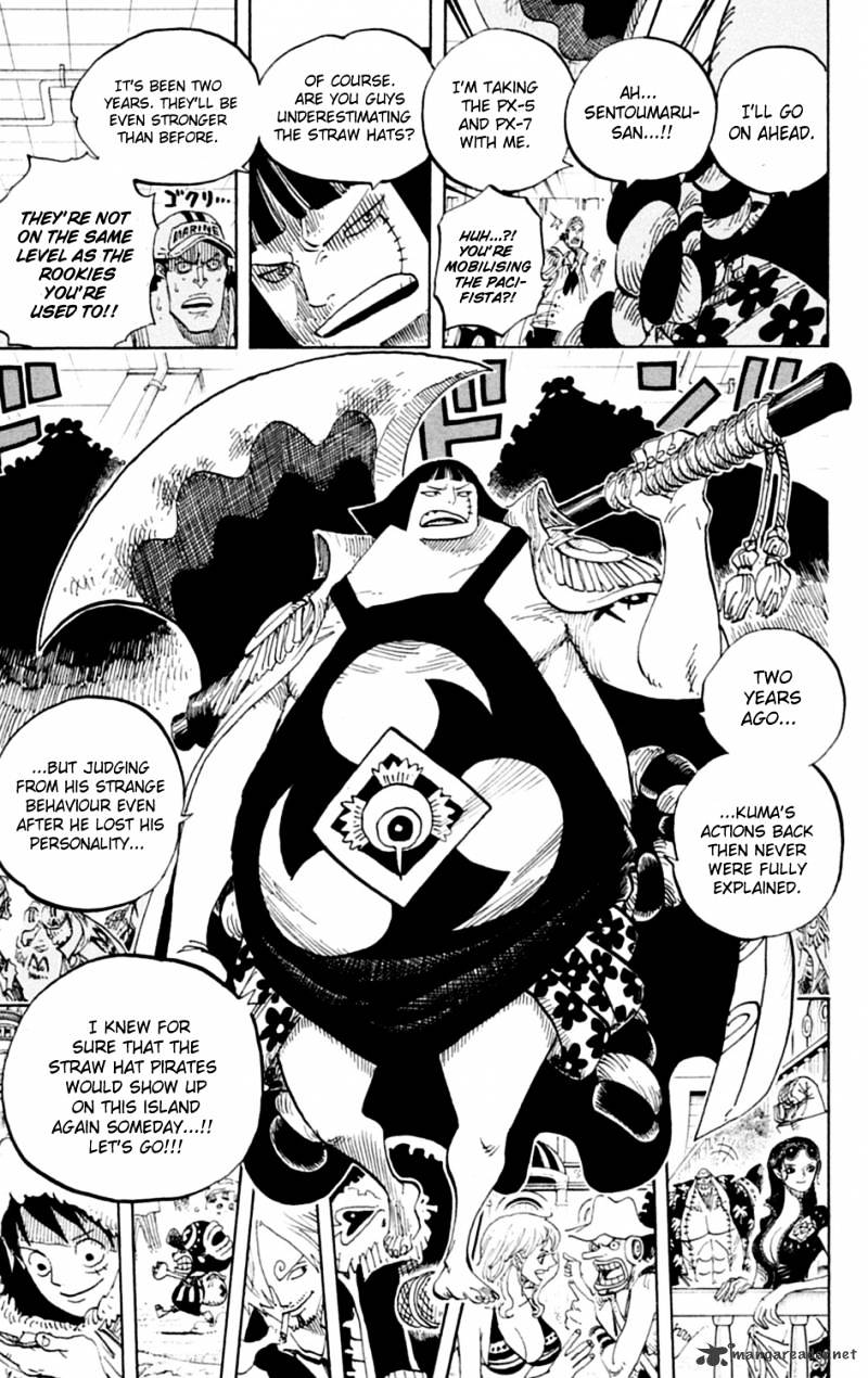 One Piece, Chapter 599 - 9 Pirates image 14