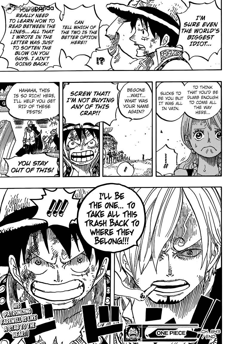 One Piece, Chapter 843 - Vinsmoke Sanji image 19