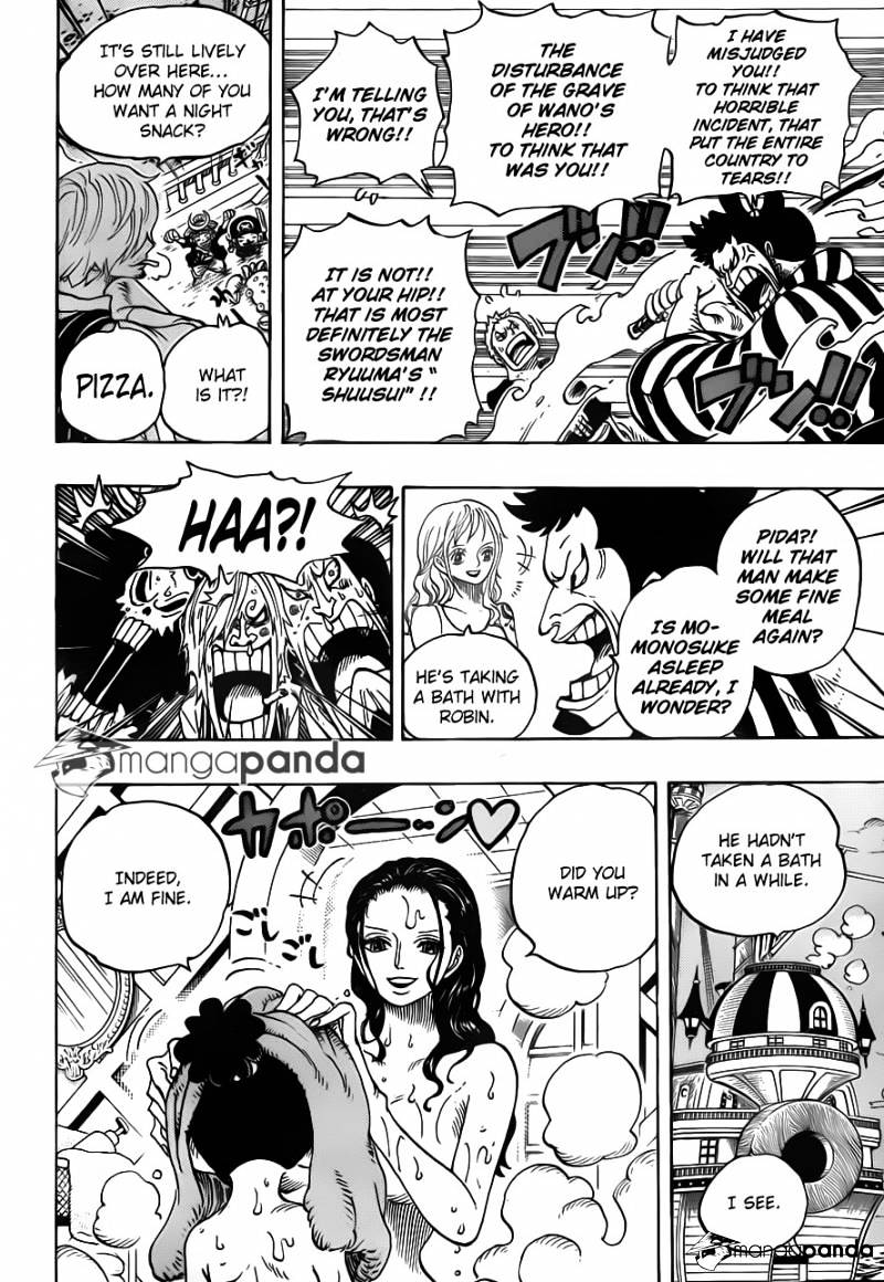 One Piece, Chapter 699 - Morning Paper image 12