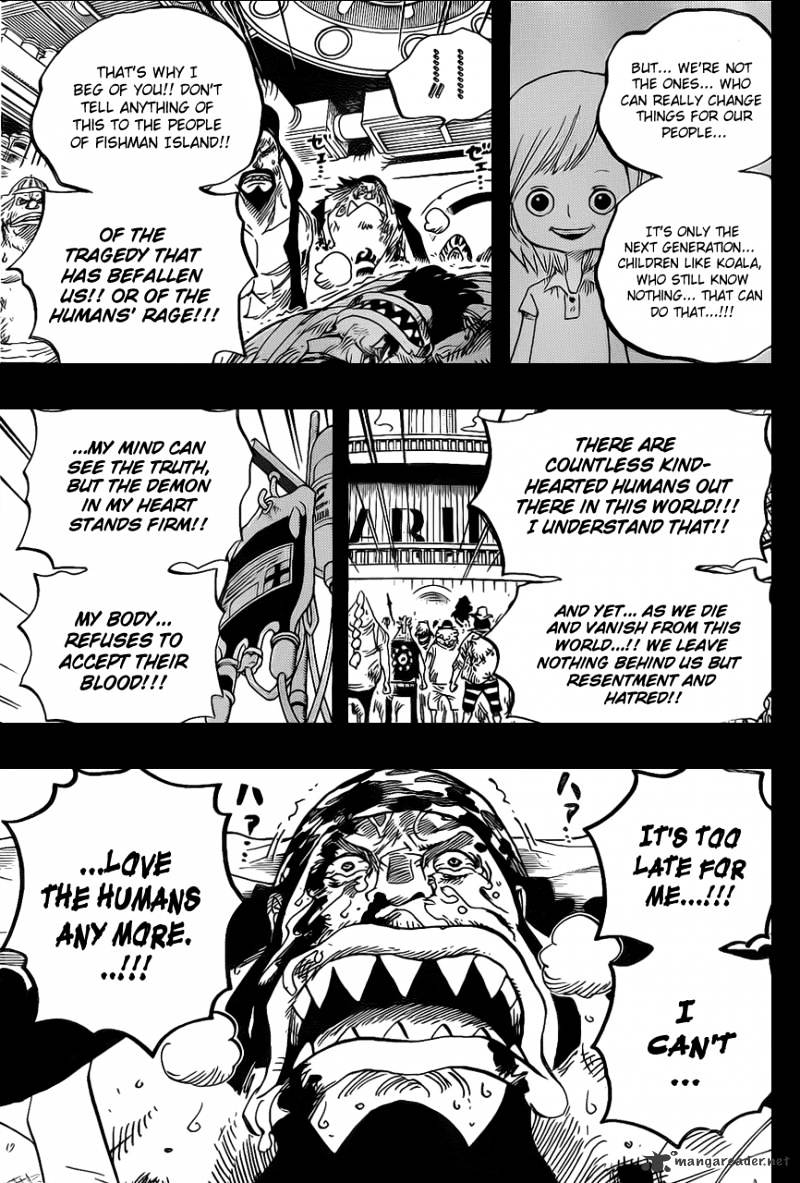 One Piece, Chapter 623 - The Pirate Fisher Tiger image 17