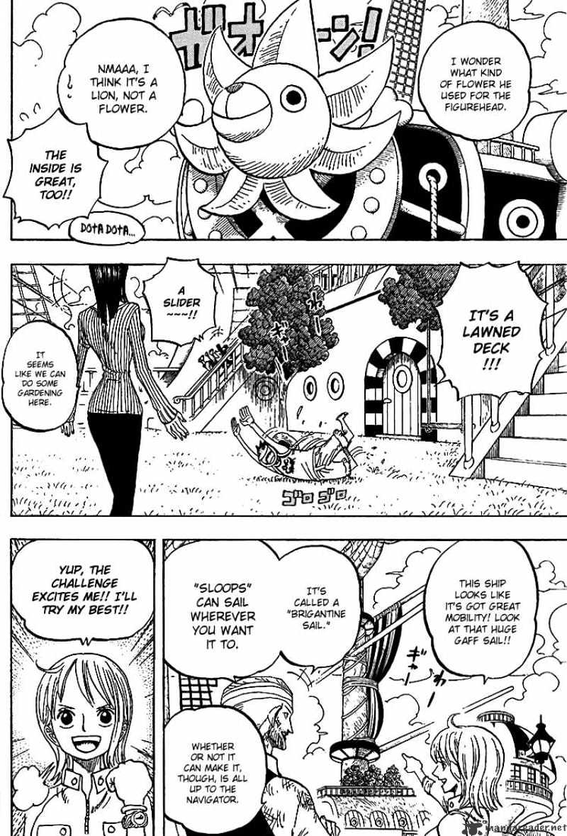 One Piece, Chapter 436 - Pants From Fankyhouse image 07