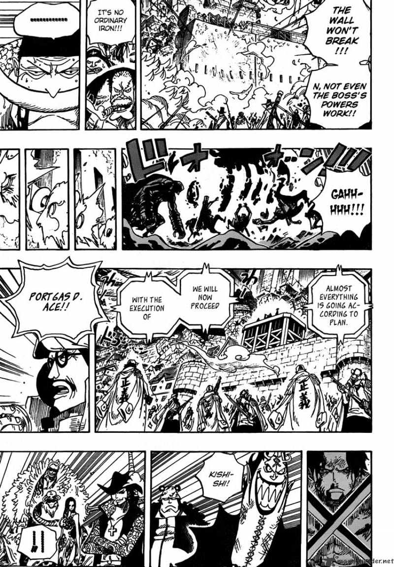 One Piece, Chapter 565 - Oars
