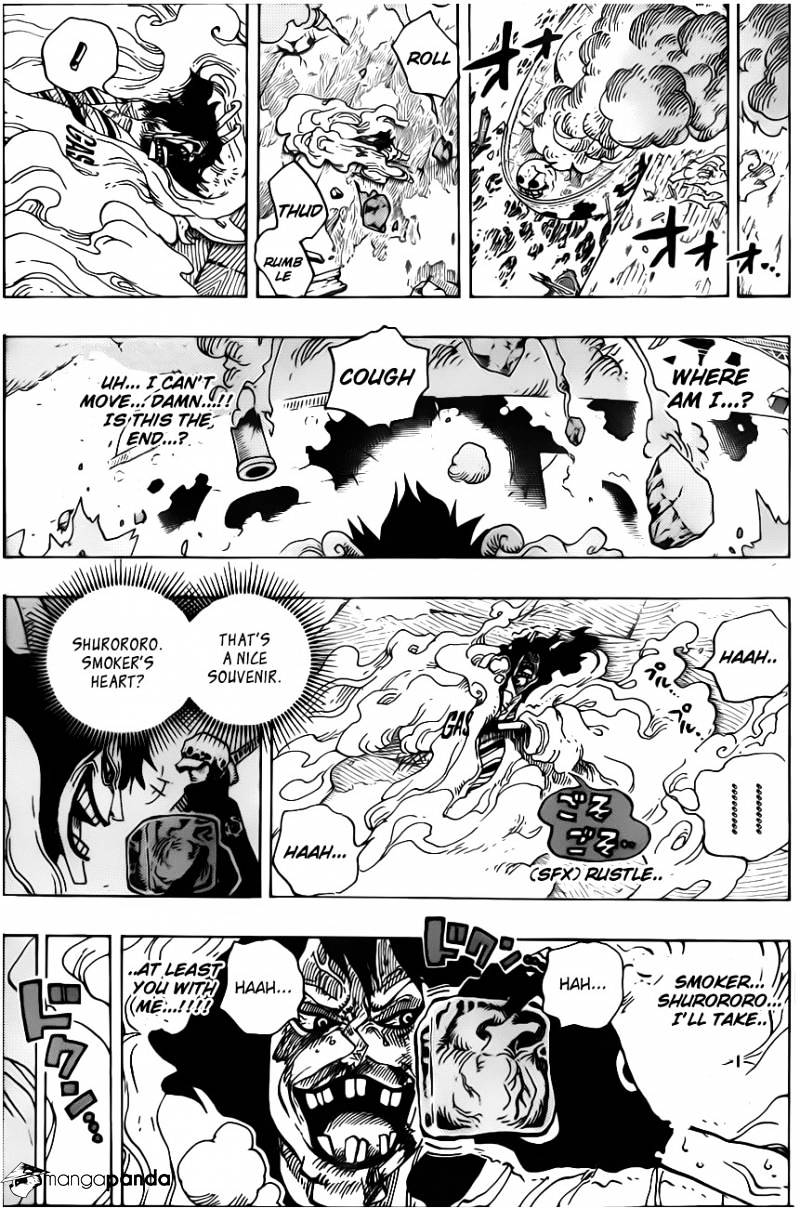 One Piece, Chapter 693 - Please Die image 13