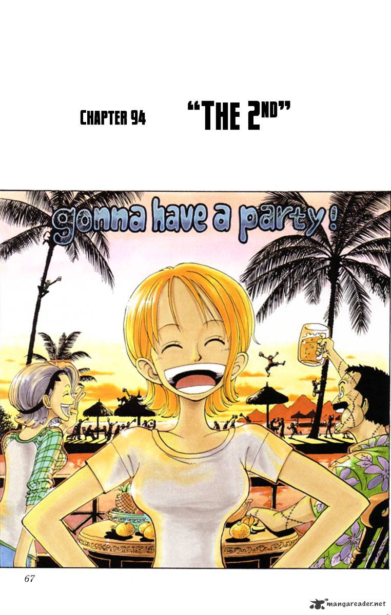 One Piece, Chapter 94 - Second Person image 01