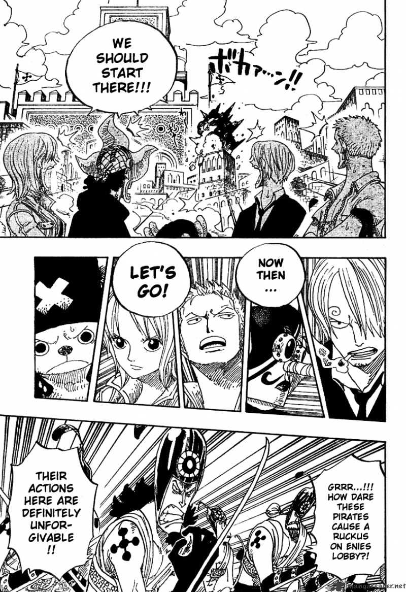 One Piece, Chapter 381 - Fired! image 09