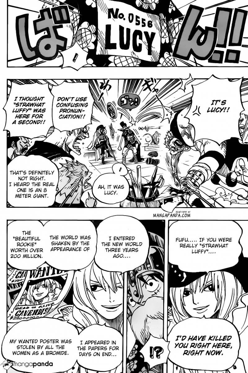 One Piece, Chapter 704 - The statue of Kyros and Lucy image 14