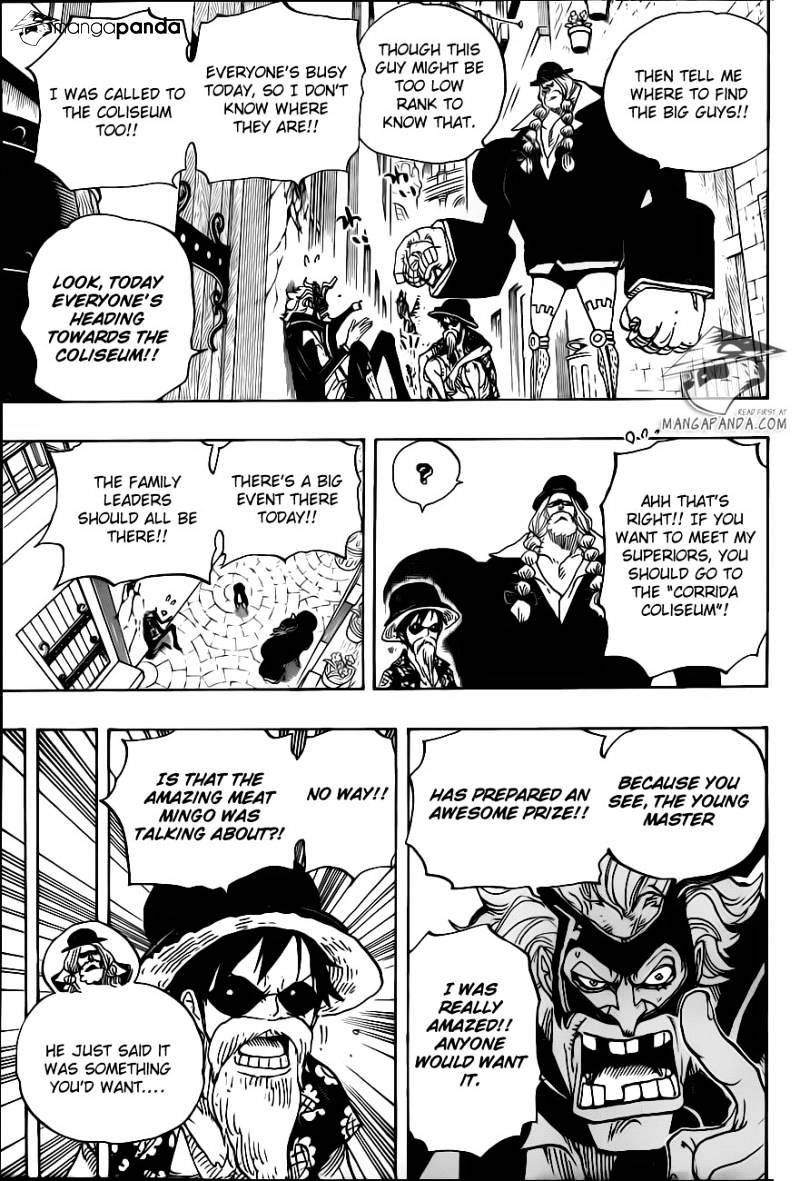 One Piece, Chapter 702 - The Corrida Colloseum image 11