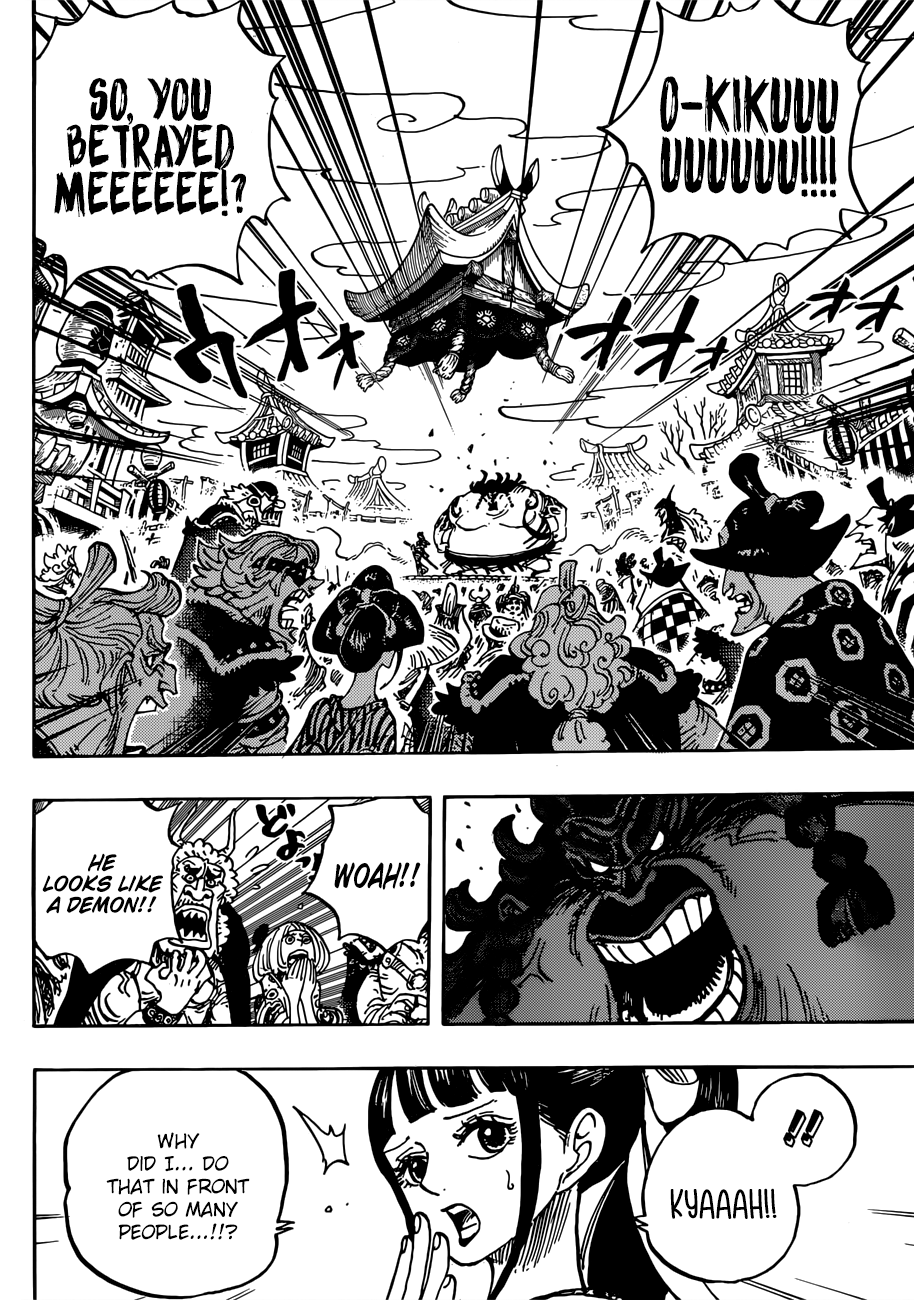 One Piece, Chapter 916 - A Great Sumo Match in The Wano Country image 05