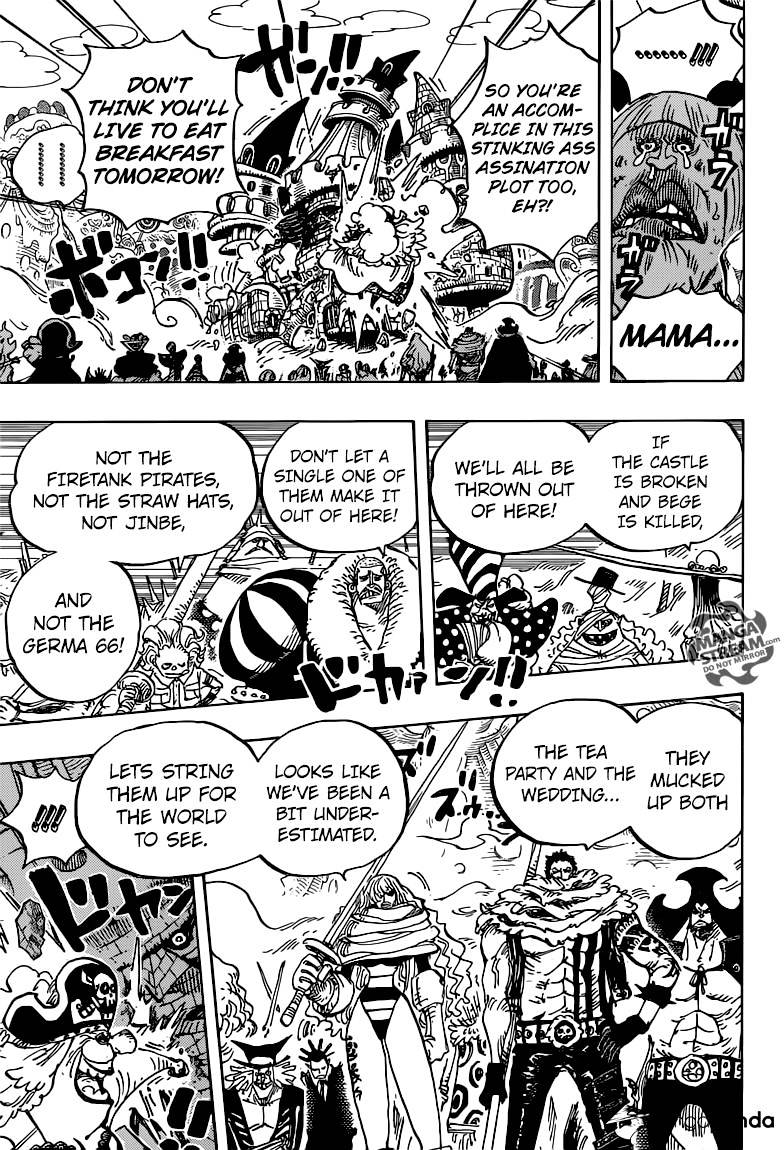 One Piece, Chapter 870 - Farewell image 05