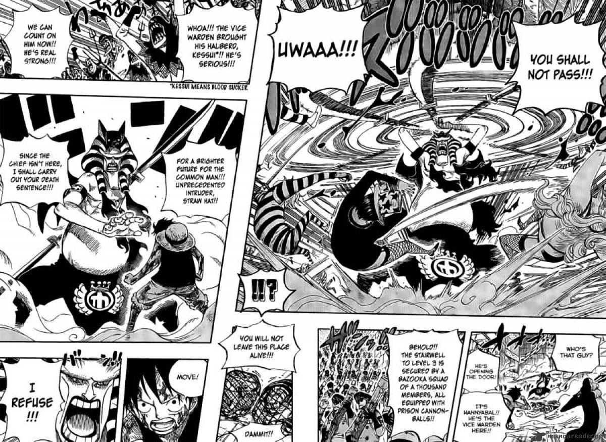 One Piece, Chapter 543 - Strawhat and Blackbeard image 07
