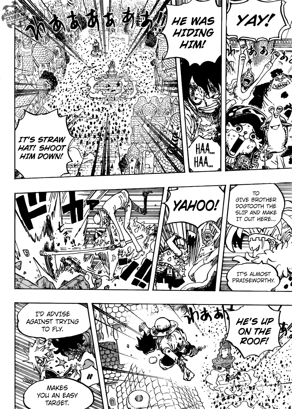 One Piece, Chapter 897 - Pekoms