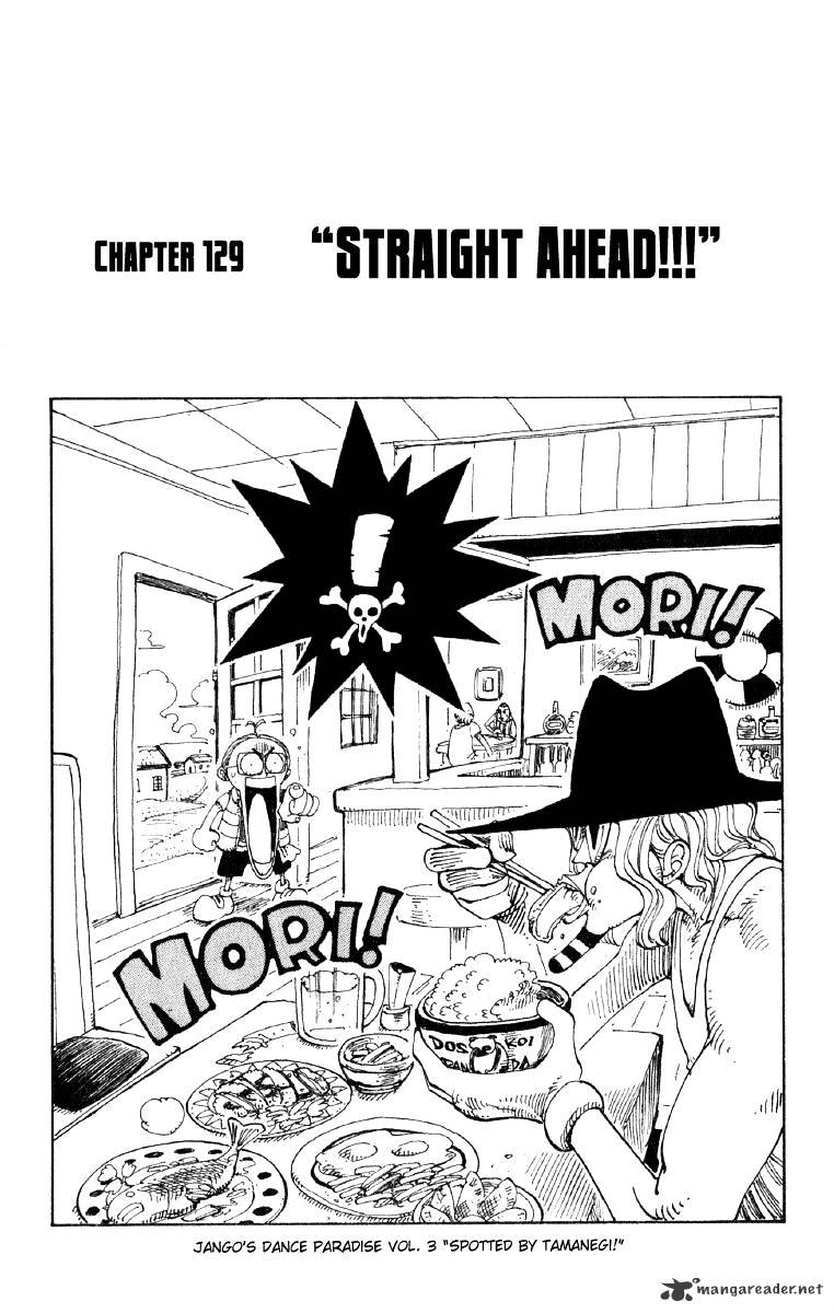 One Piece, Chapter 129 - Heading Straight! image 01