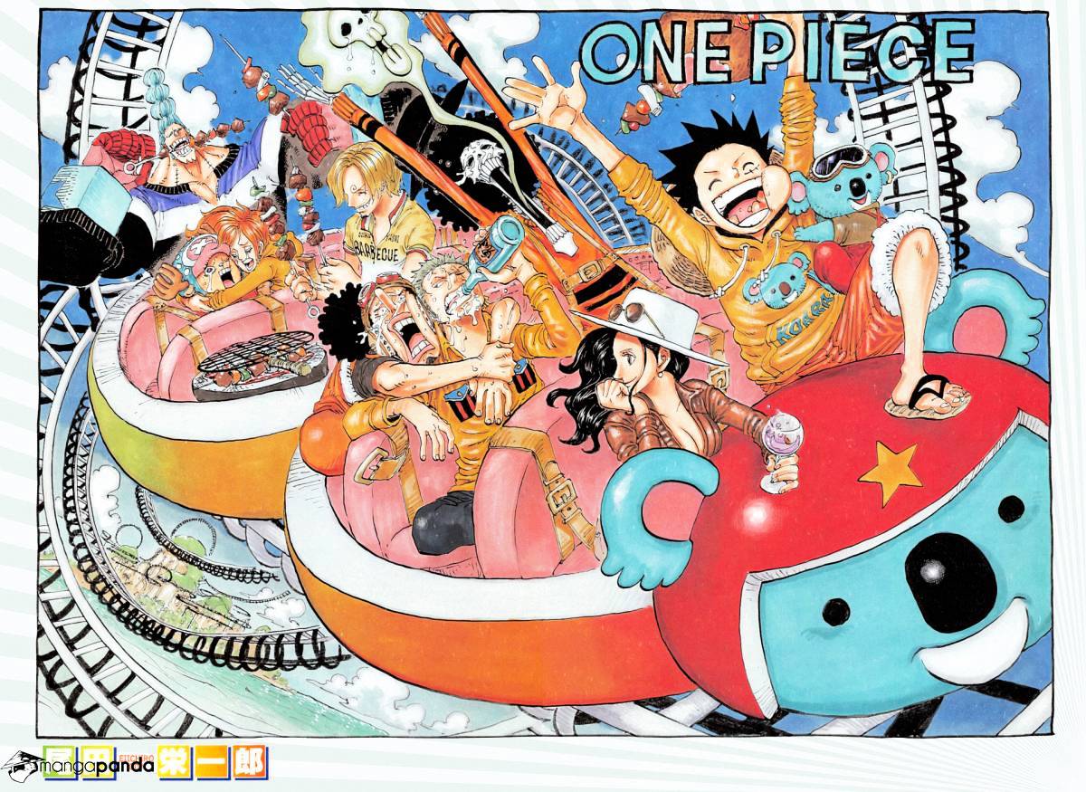 One Piece, Chapter 824 - Little Pirate Games image 01