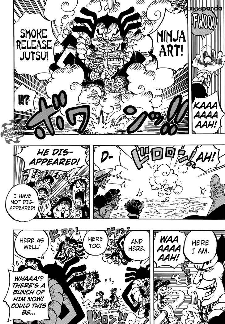 One Piece, Chapter 817 - Raizou Of The Mist image 18