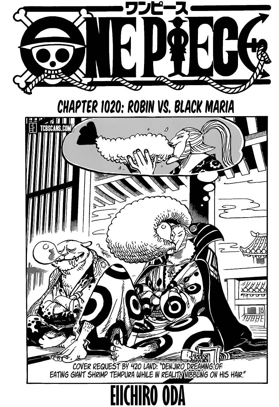 One Piece, Chapter 1020 image 01