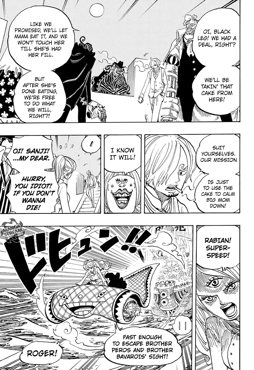 One Piece, Chapter 892 - acknowledged image 06