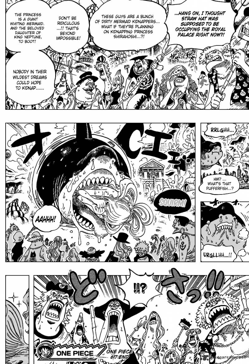 One Piece, Chapter 617 - The Shocking Incident at Coral Hill image 16