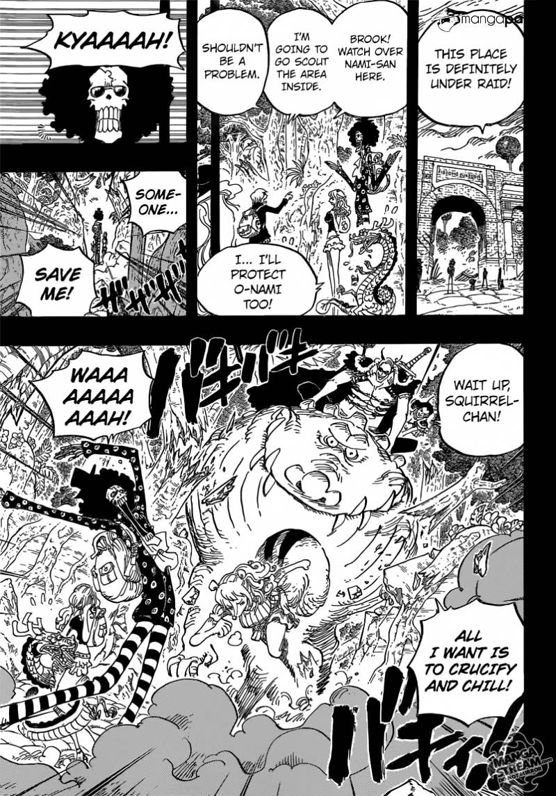 One Piece, Chapter 810 - The Curly Hat Pirates Arrive image 16
